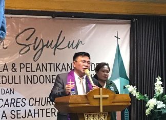 Penahbisan Pendeta dan Peresmian GCC Indonesia Sejahtera Jakarta