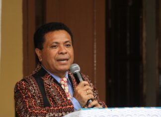 Eusabius Binsasi Dulu Dirjen Bimas Katolik Kemenag RI Kini Wakil Bupati Timor Tengah Utara