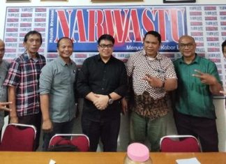 Tujuh Pemred Media Kristiani Bertemu di Kantor Majalah NARWASTU