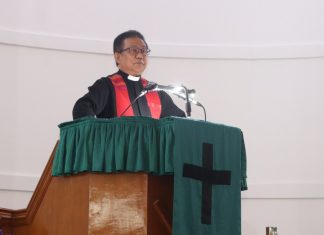 Ibadah HUT Ke-58 PGI Wilayah DKI Jakarta di HKBP Taman Mini