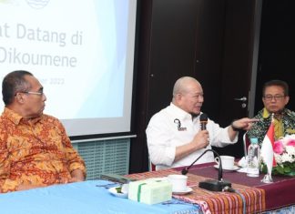 Ketua DPD RI di Kantor PGI: Kita Harus Kembali ke UUD 45 Sesuai Naskah Aslinya