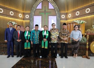 Dirjen Bimas Kristen RI Resmikan Gereja BNKP Jemaat Depok