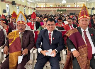 Keluarga Besar Si Raja Nabarat, Boru dan Bere Se-Wilayah Bekasi 2023 Adakan Natal