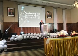 GBIN Jemaat Kapernaum Adakan Ibadah Natal di Graha Oikoumene PGI