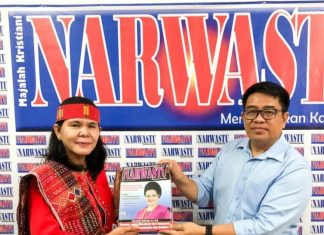 Calon DPD-RI dari Jawa Barat Datangi Kantor Majalah NARWASTU
