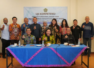 Bimas Kristen Adakan Uji Kompetensi Perdana Pengangkatan Jafung Dosen PTKKN