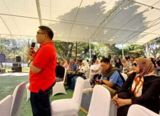 Kala Pemimpin Umum NARWASTU Bicara di Open House Orang Tua Mahasiswa Baru Bersama Petinggi Kampus Universitas Padjajaran