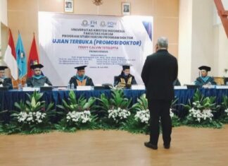 Tokoh Kristiani Inspiratif 2020 Pilihan NARWASTU Raih Gelar Doktor