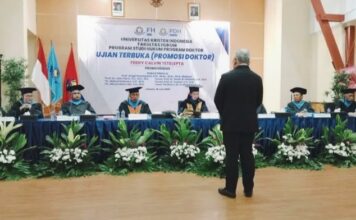 Tokoh Kristiani Inspiratif 2020 Pilihan NARWASTU Raih Gelar Doktor