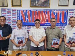 Kantor Majalah NARWASTU Dikunjungi Empat Cendekiawan HKBP