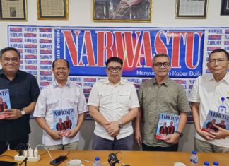 Kantor Majalah NARWASTU Dikunjungi Empat Cendekiawan HKBP