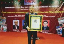 Selamat Jalan, “Salah Satu dari 21 Tokoh Kristiani Inspiratif 2020 Pilihan NARWASTU”, Kamaruddin Simanjuntak, S.H.