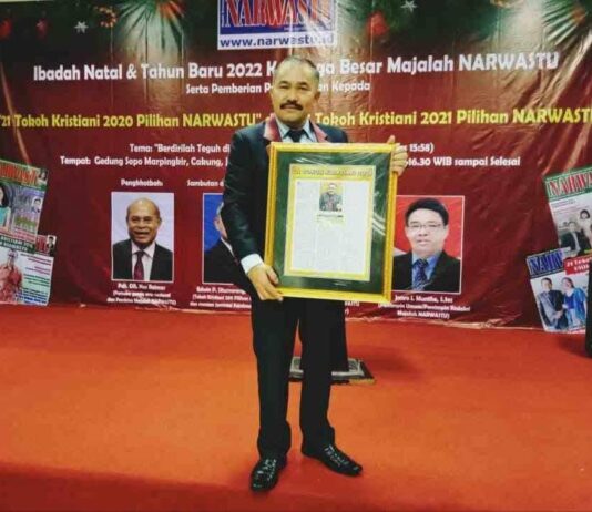 Selamat Jalan, “Salah Satu dari 21 Tokoh Kristiani Inspiratif 2020 Pilihan NARWASTU”, Kamaruddin Simanjuntak, S.H.